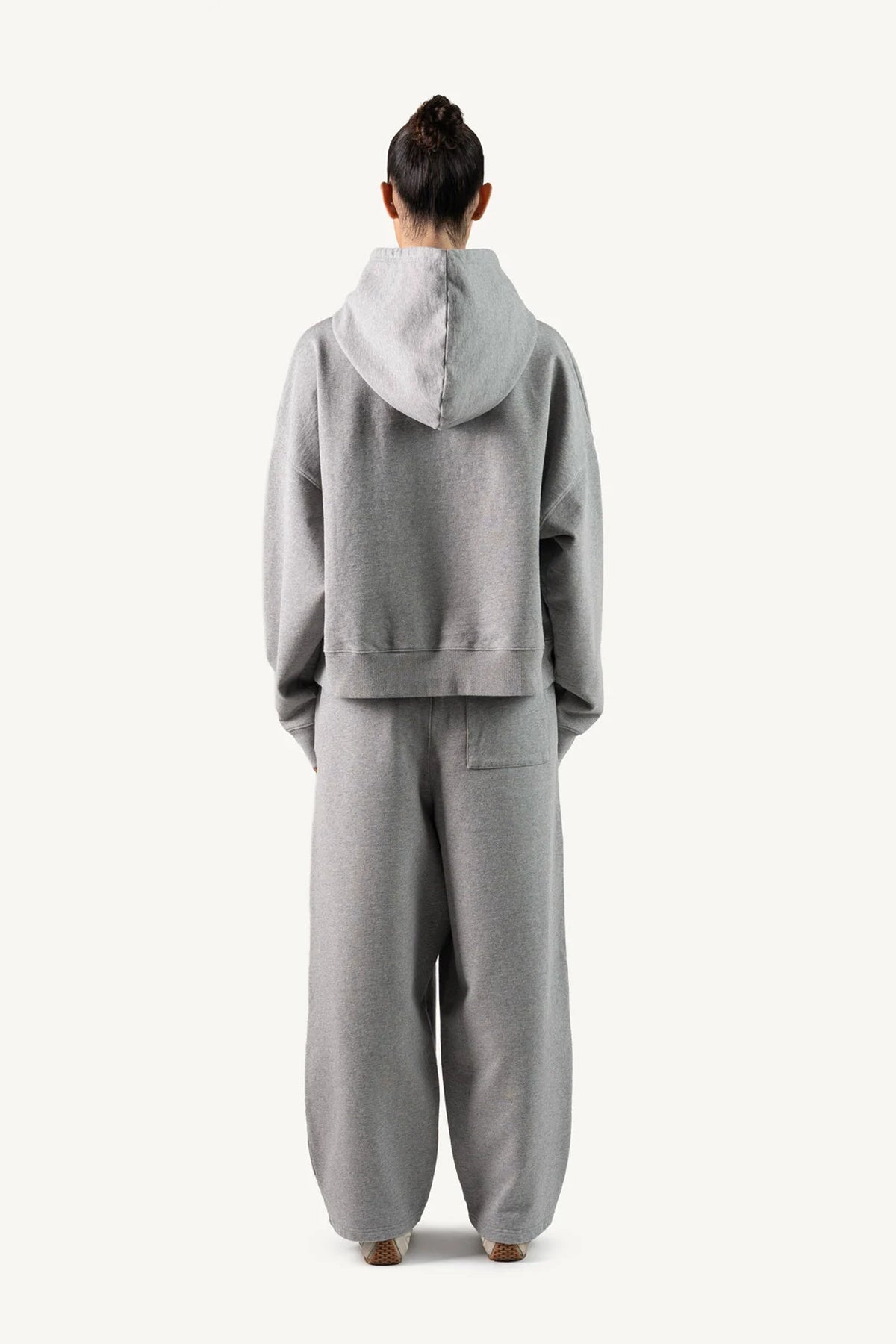 Grey Oversized Boxy Hoodie