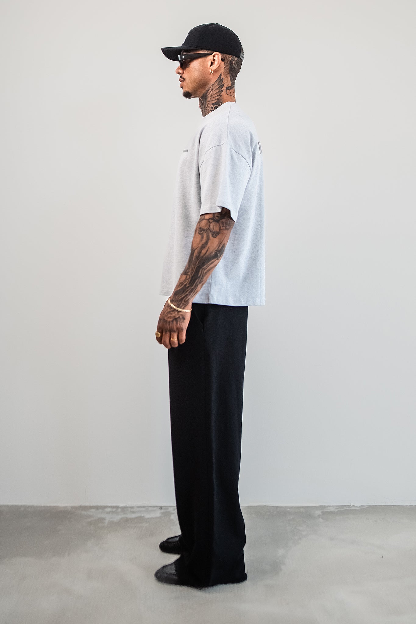 Boxy T-Shirt Grey
