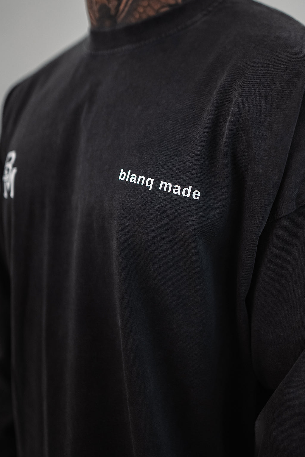 Boxy T-Shirt Vintage Black