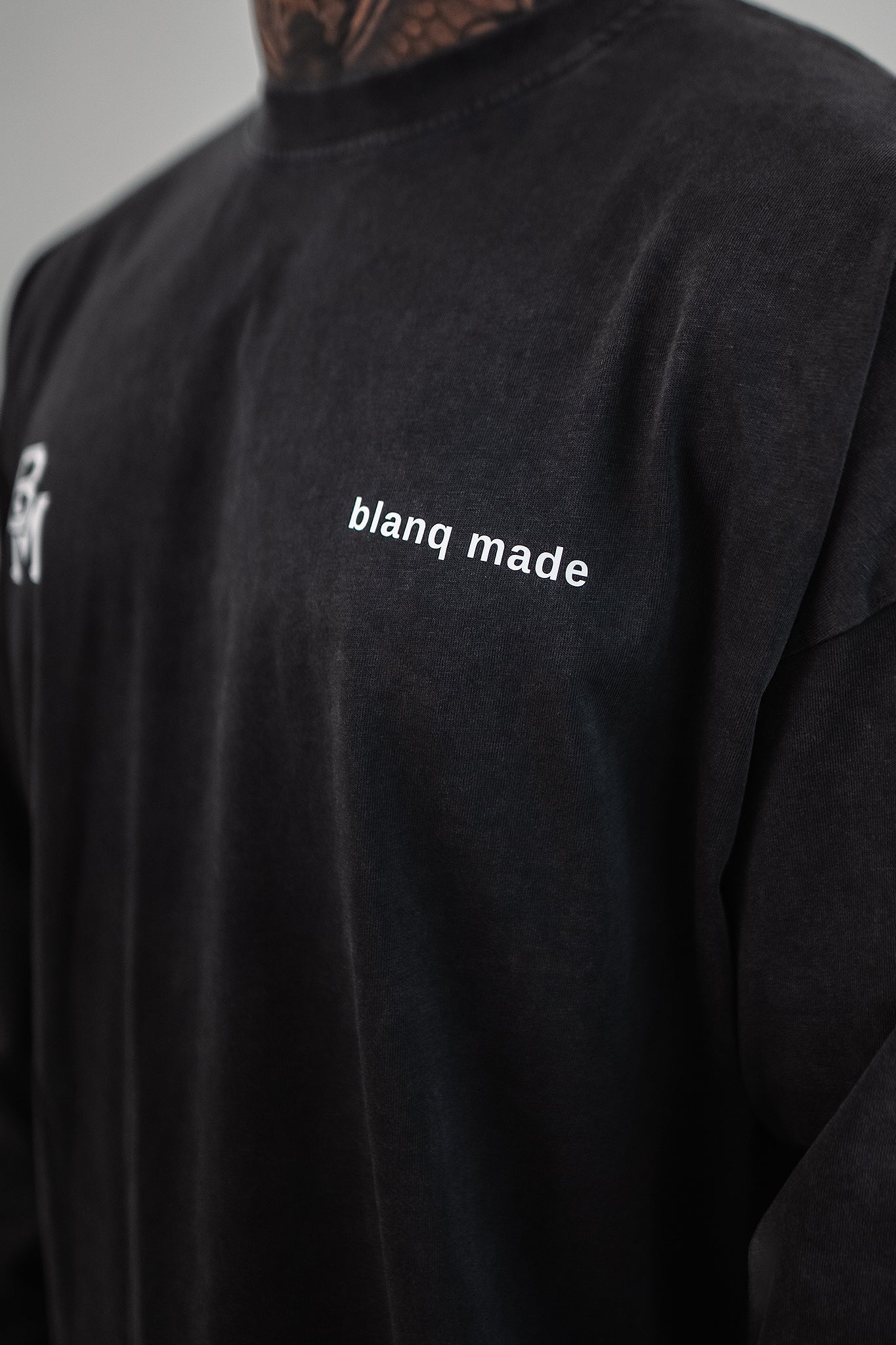 Boxy T-Shirt Vintage Black