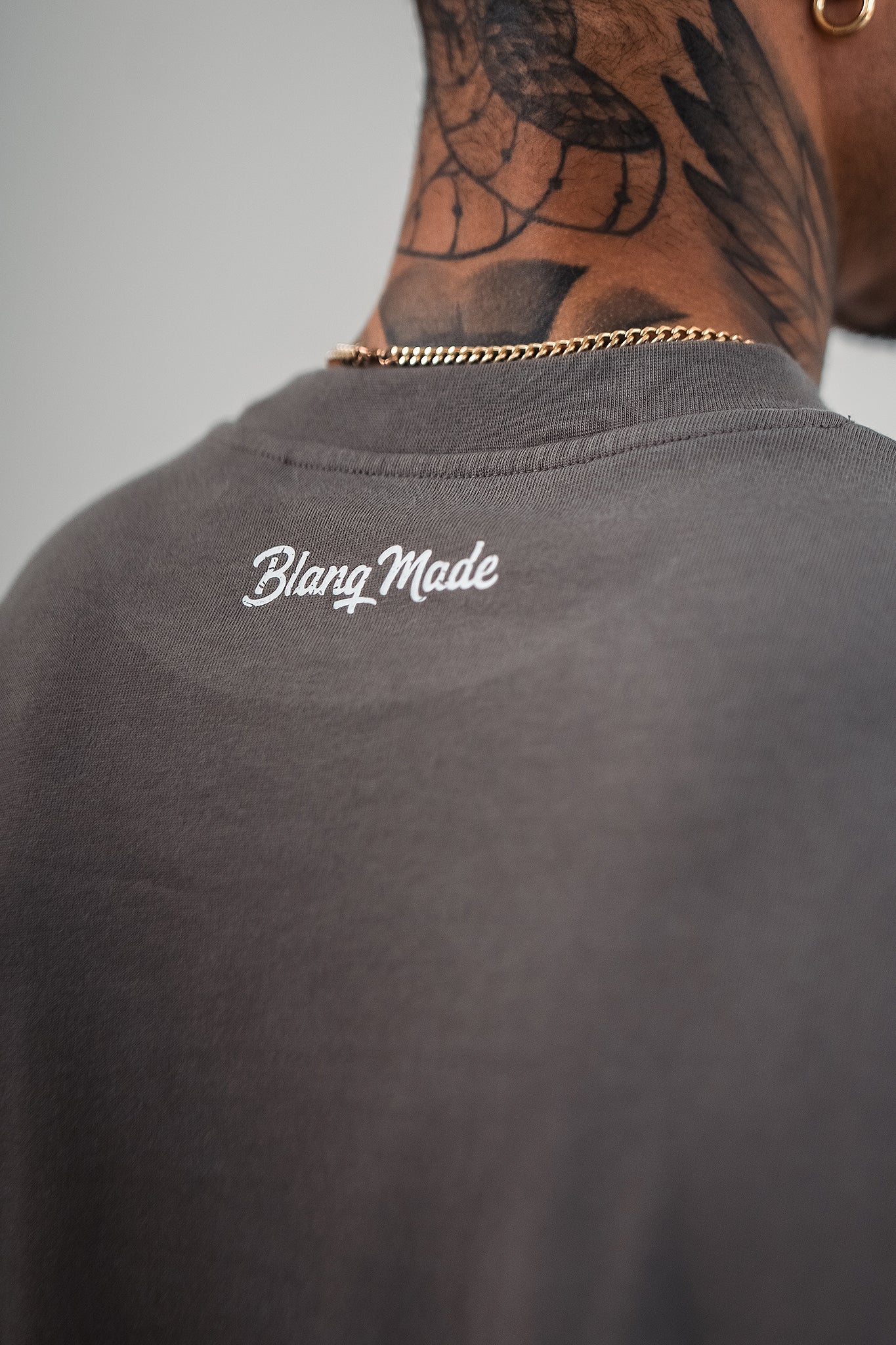 Boxy T-Shirt Vintage Grey
