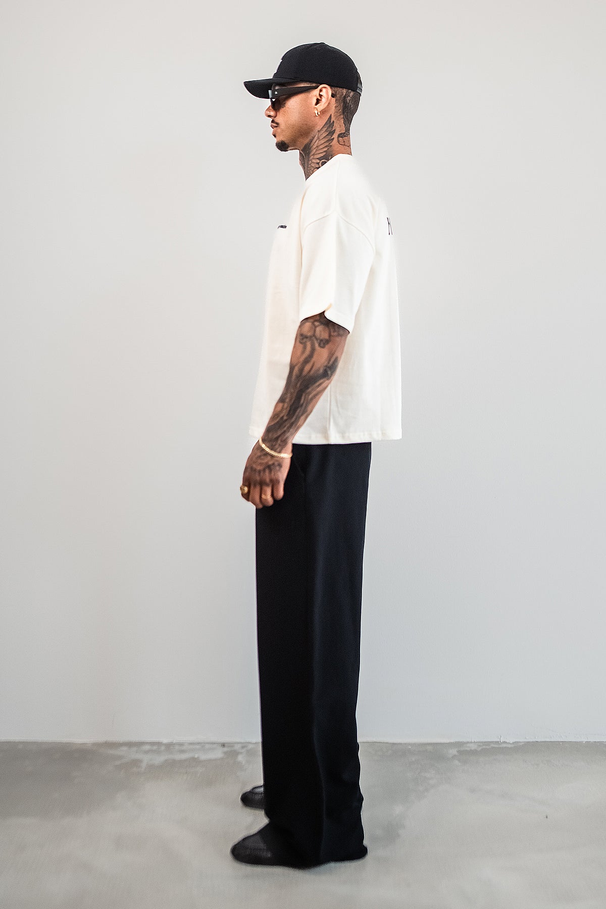 Boxy T-Shirt Cream