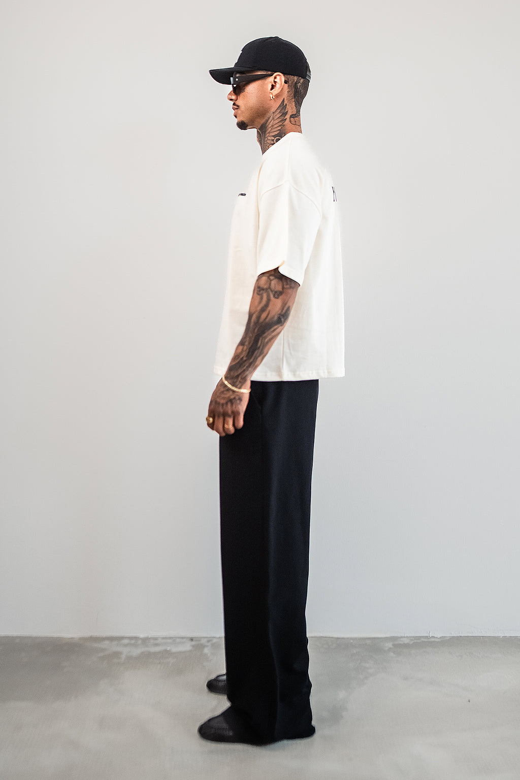 Boxy T-Shirt Cream