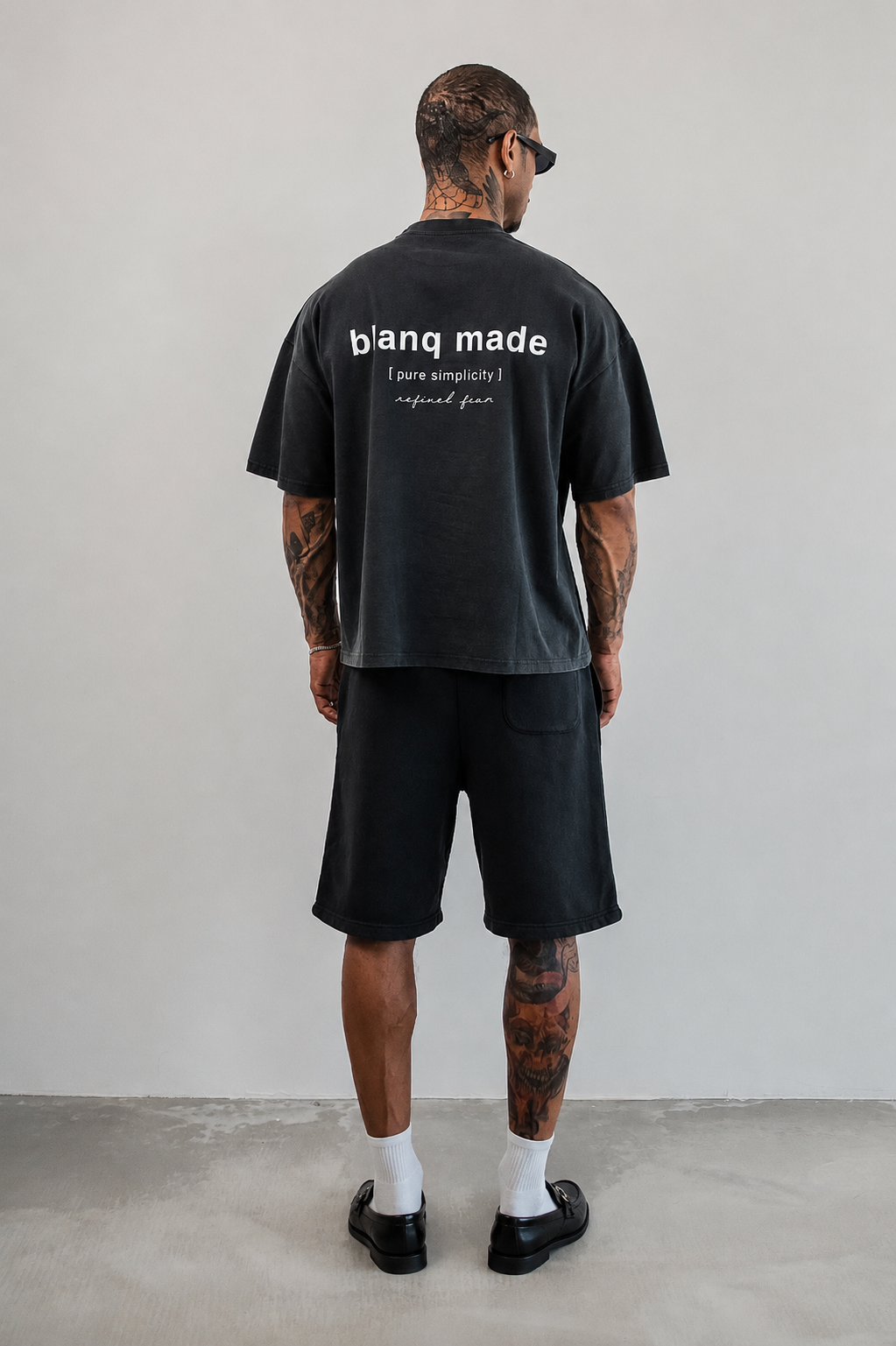 Boxy T-Shirt Vintage Black