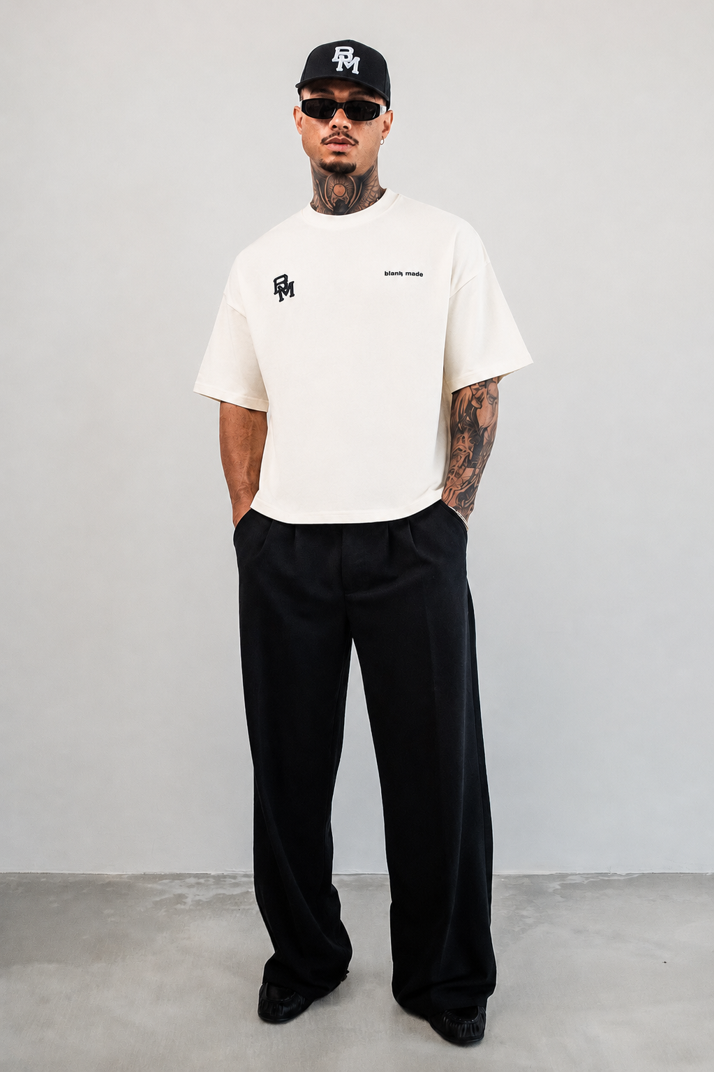 Boxy T-Shirt Cream