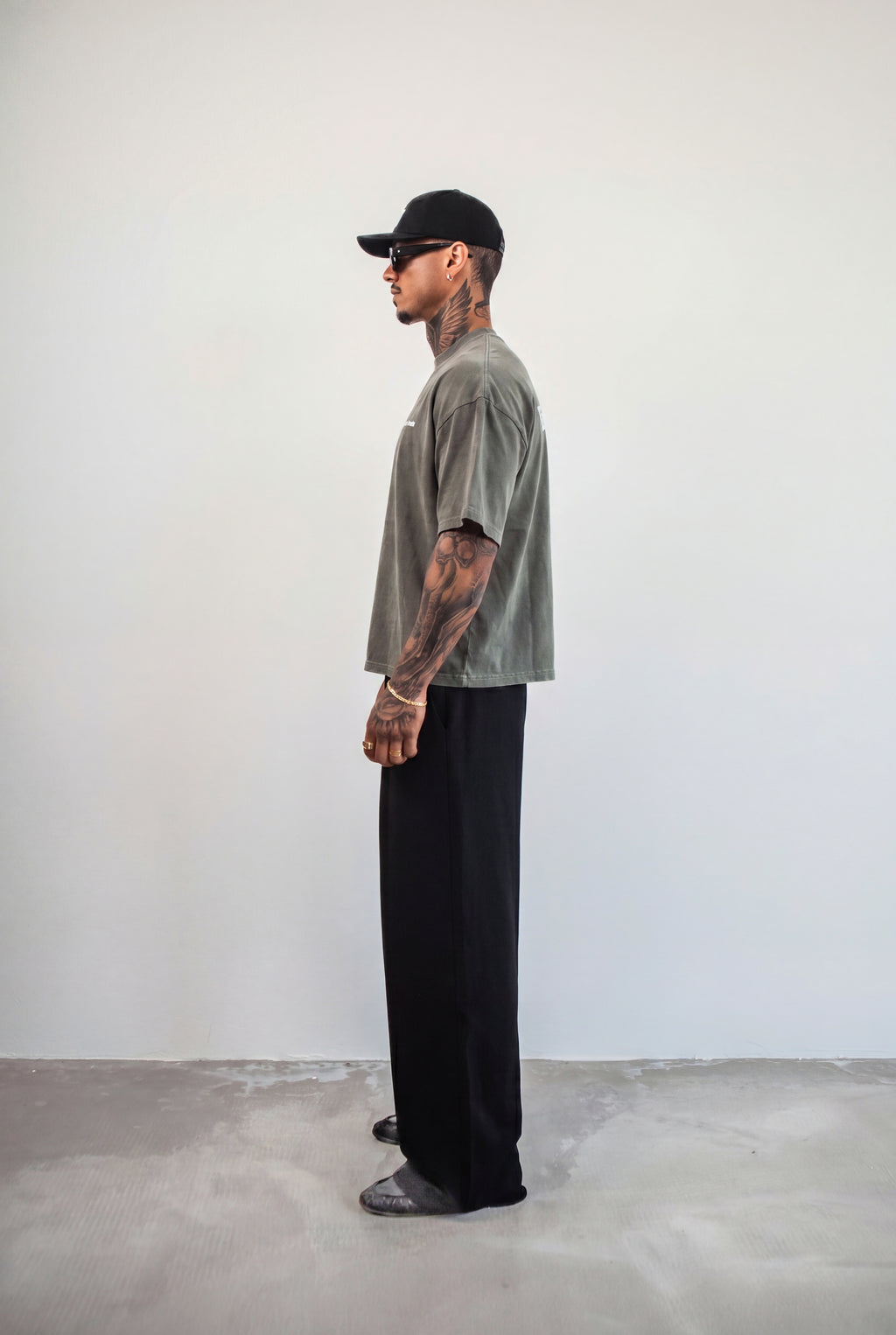 Boxy T-Shirt Olive