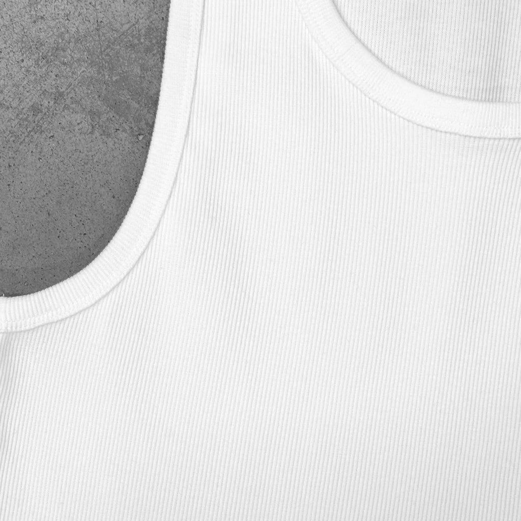 Monogram Tank White