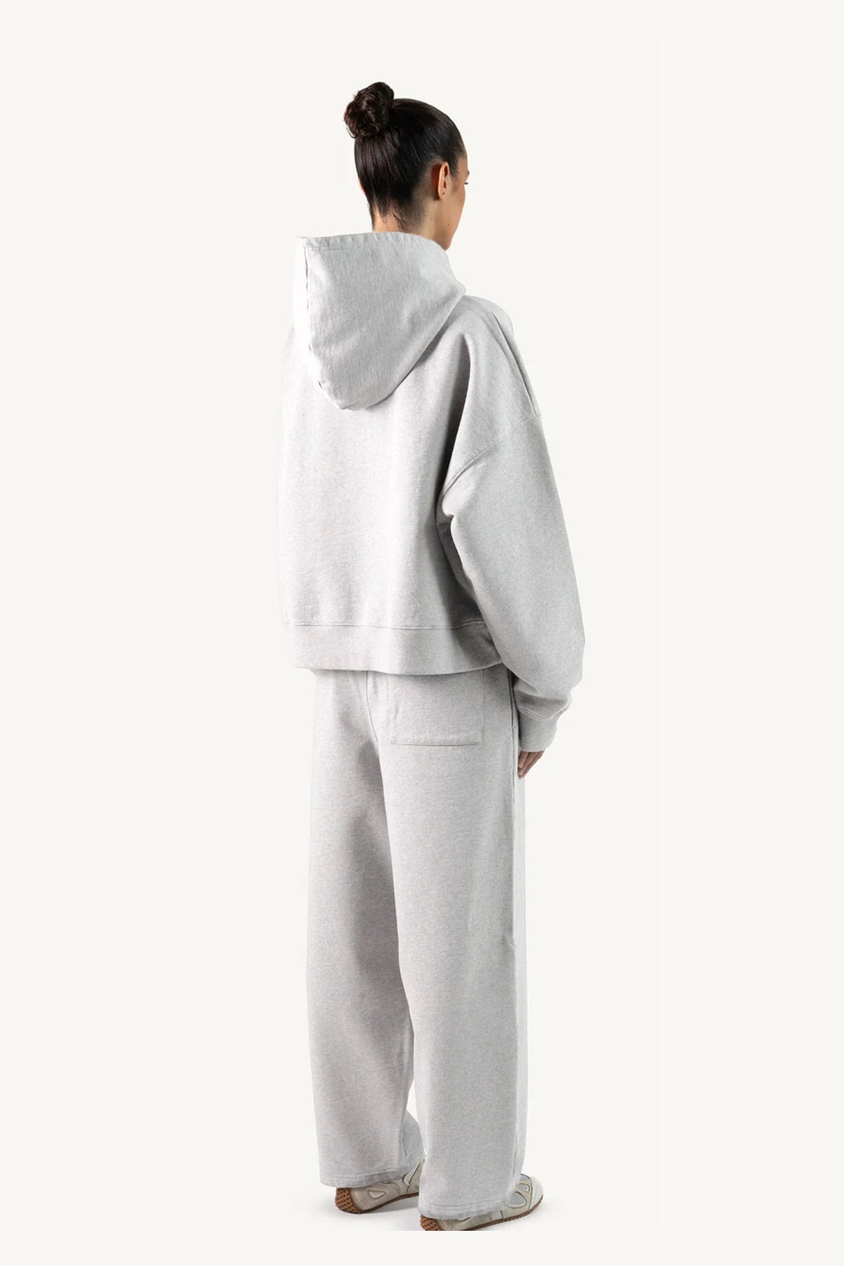 Light Grey Oversized Boxy Hoodie