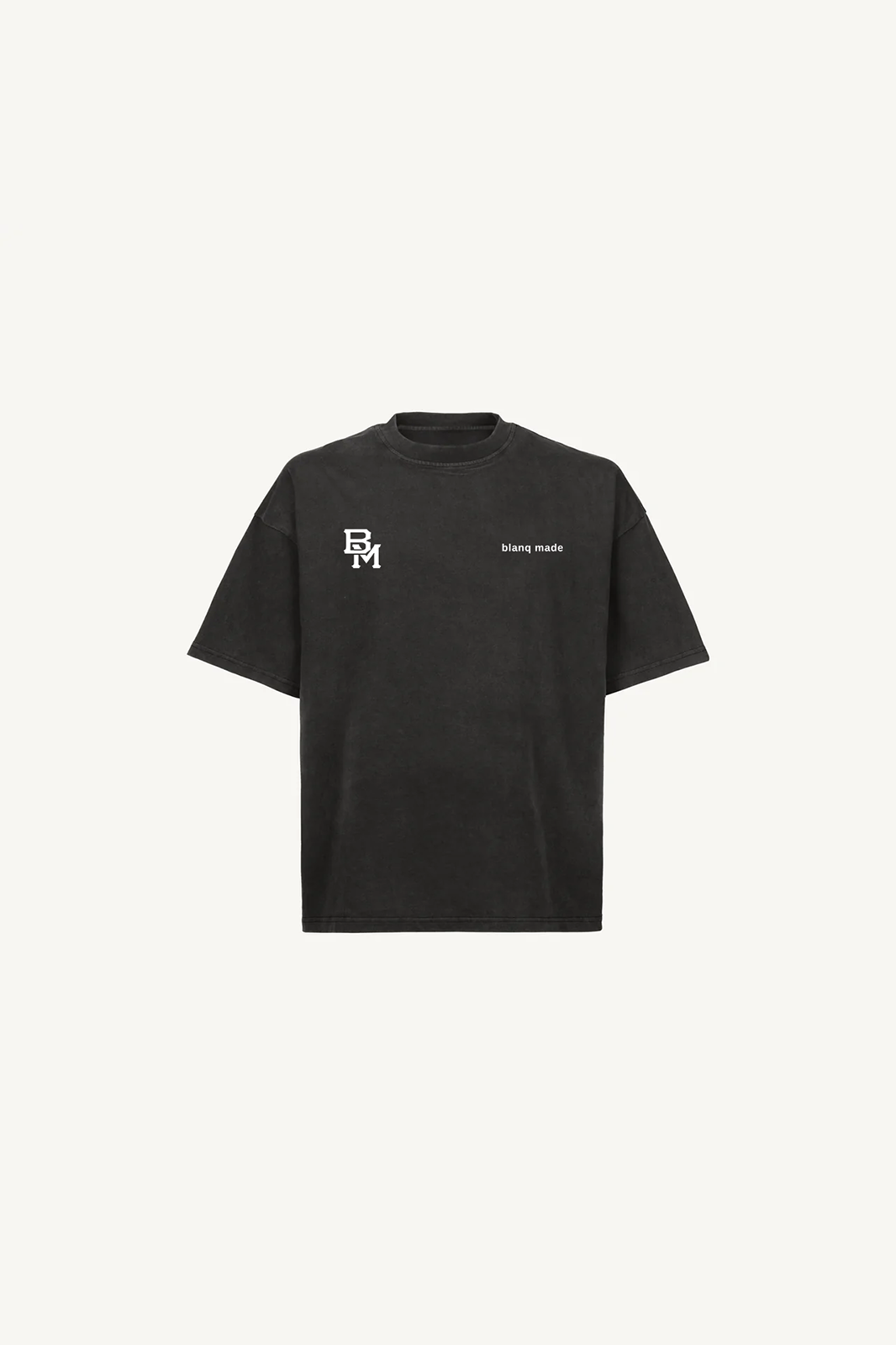 Boxy T-Shirt Vintage Black