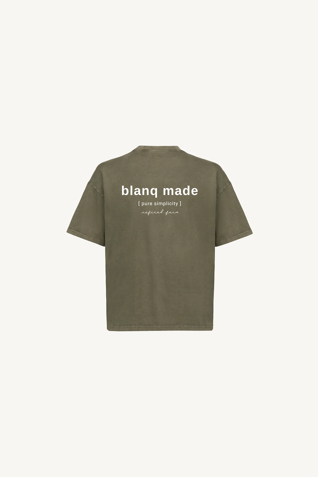 Boxy T-Shirt Olive