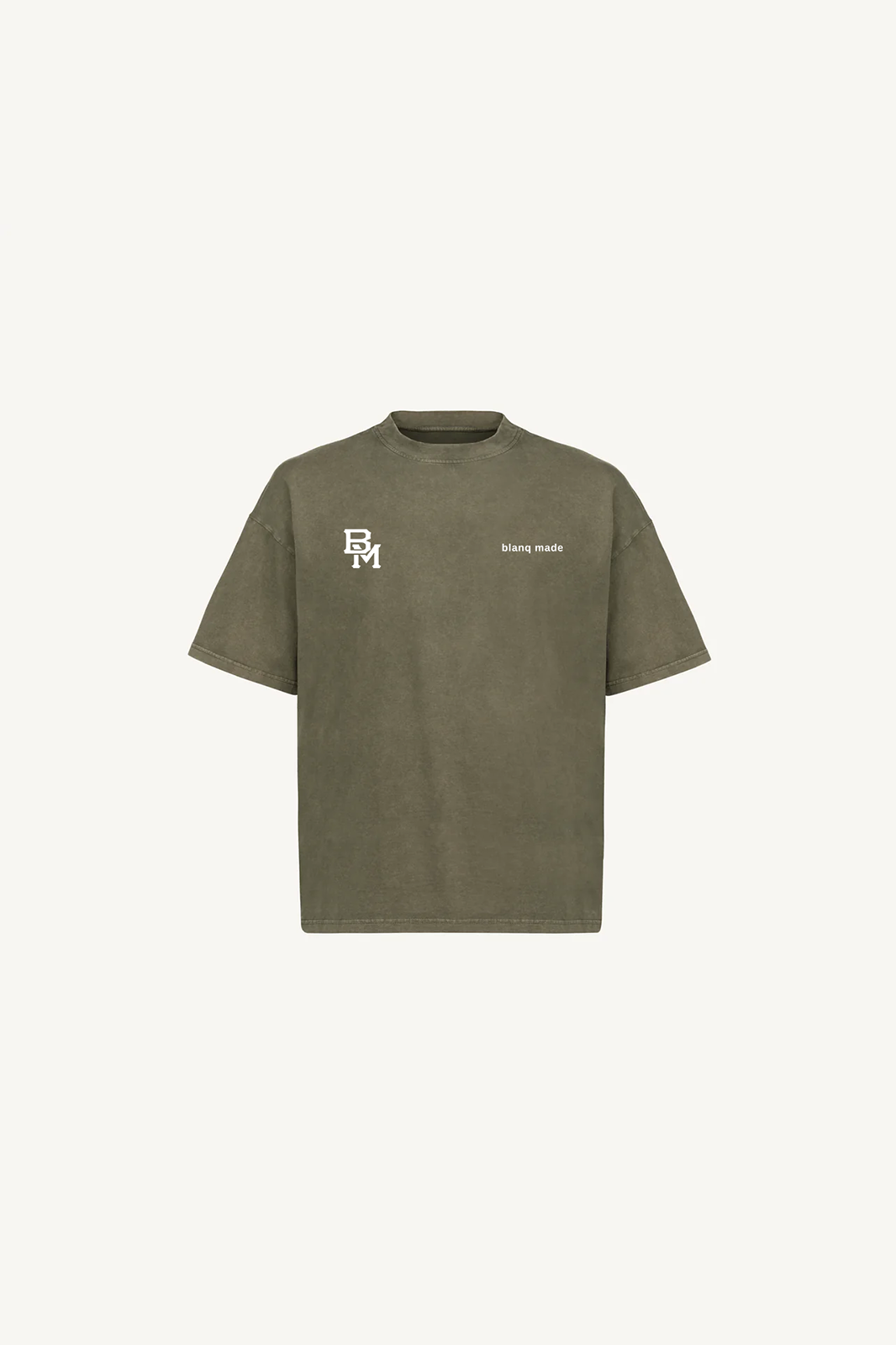Boxy T-Shirt Olive
