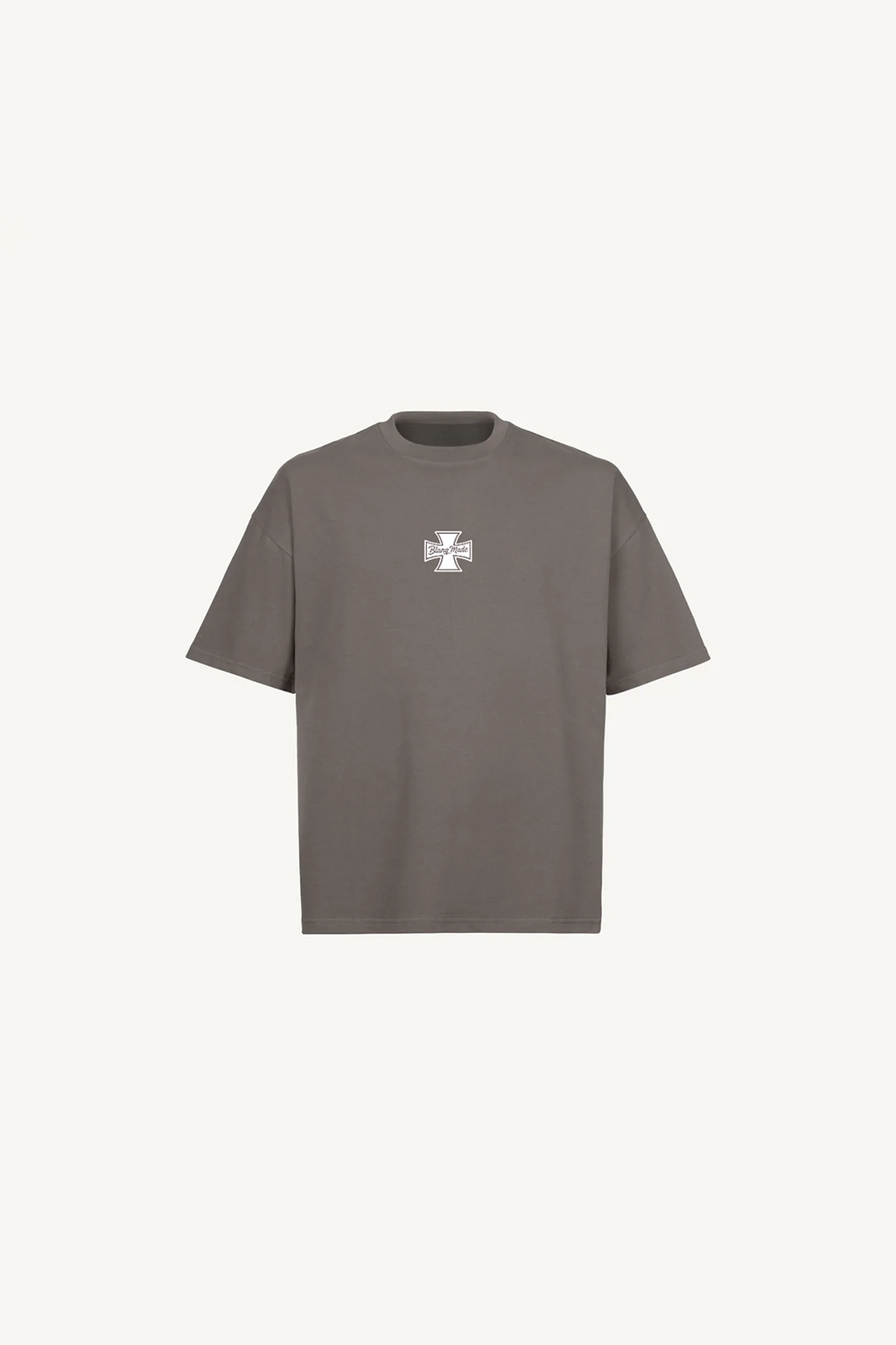 Boxy T-Shirt Vintage Grey