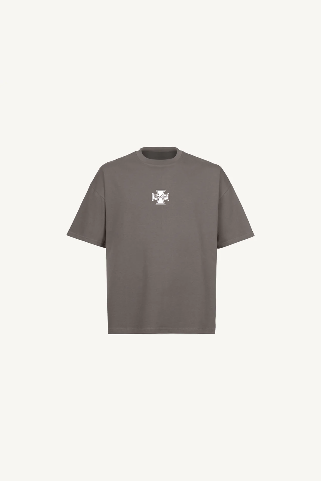 Boxy T-Shirt Vintage Grey