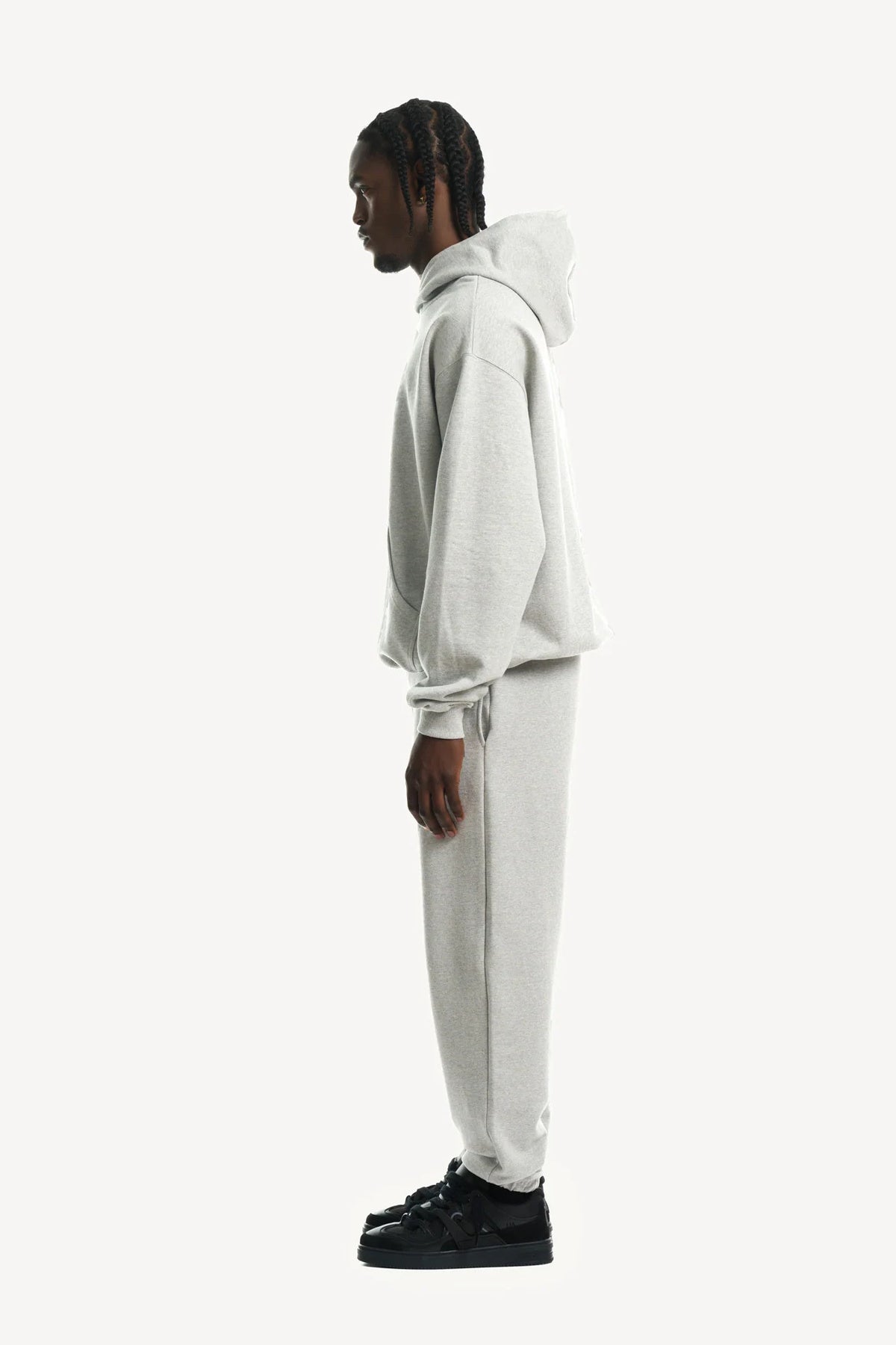 Grey Oversized Hoodie