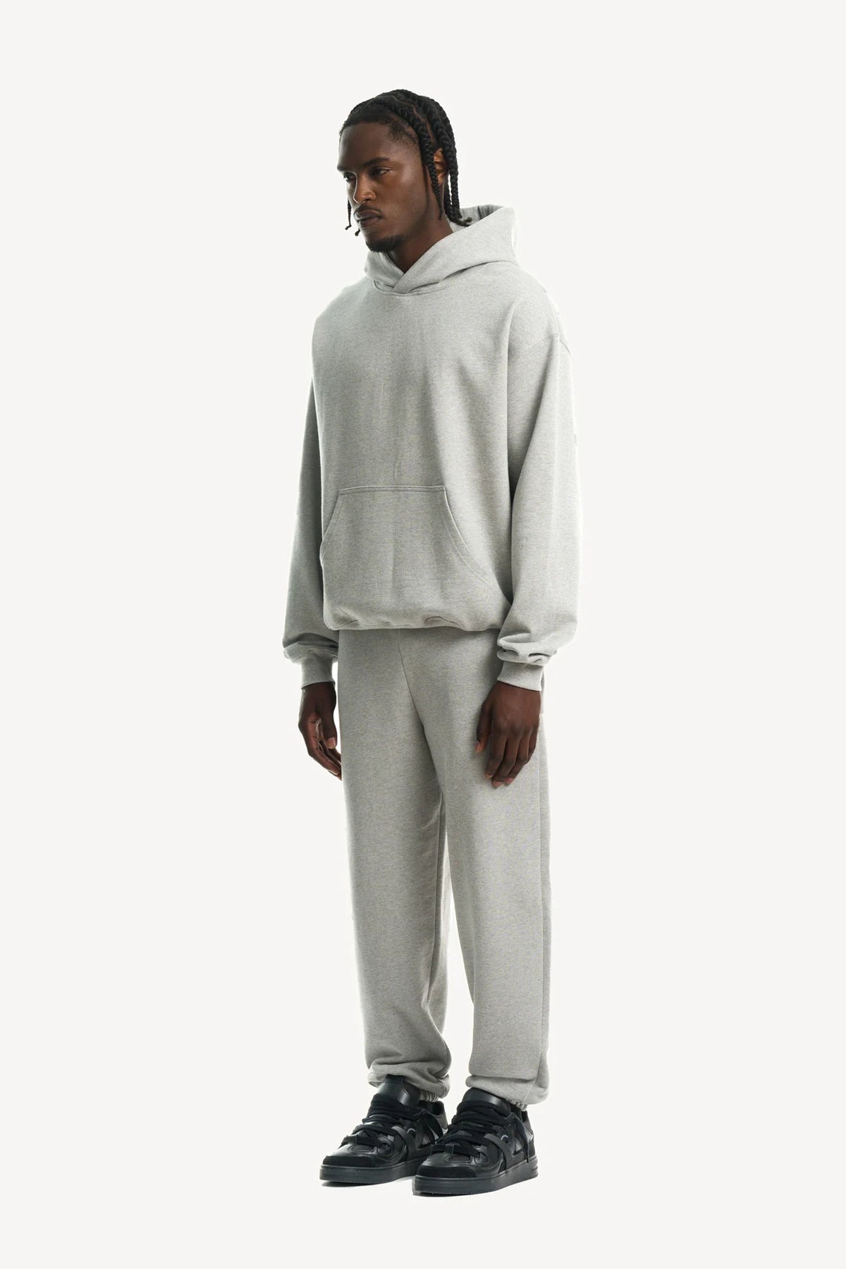 Grey Oversized Hoodie