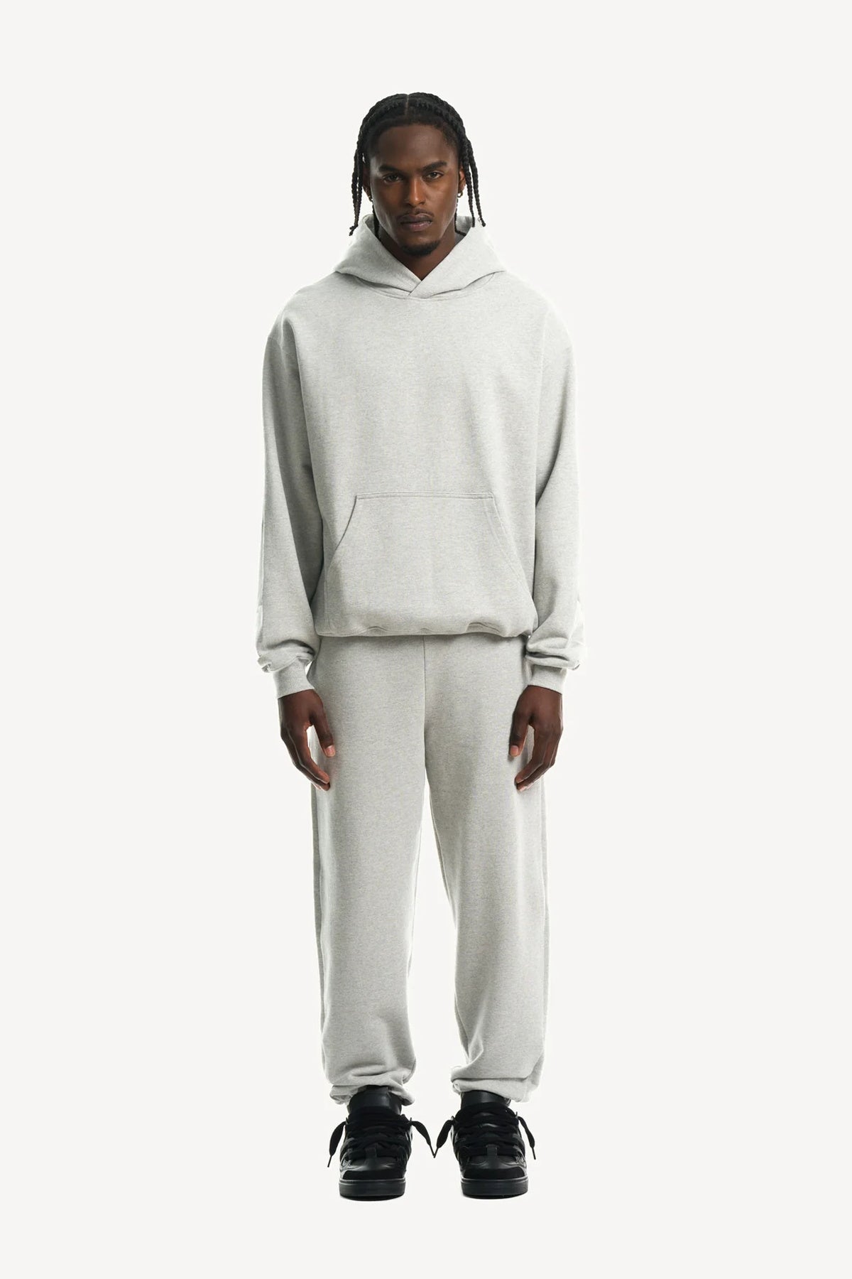 Grey Oversized Hoodie