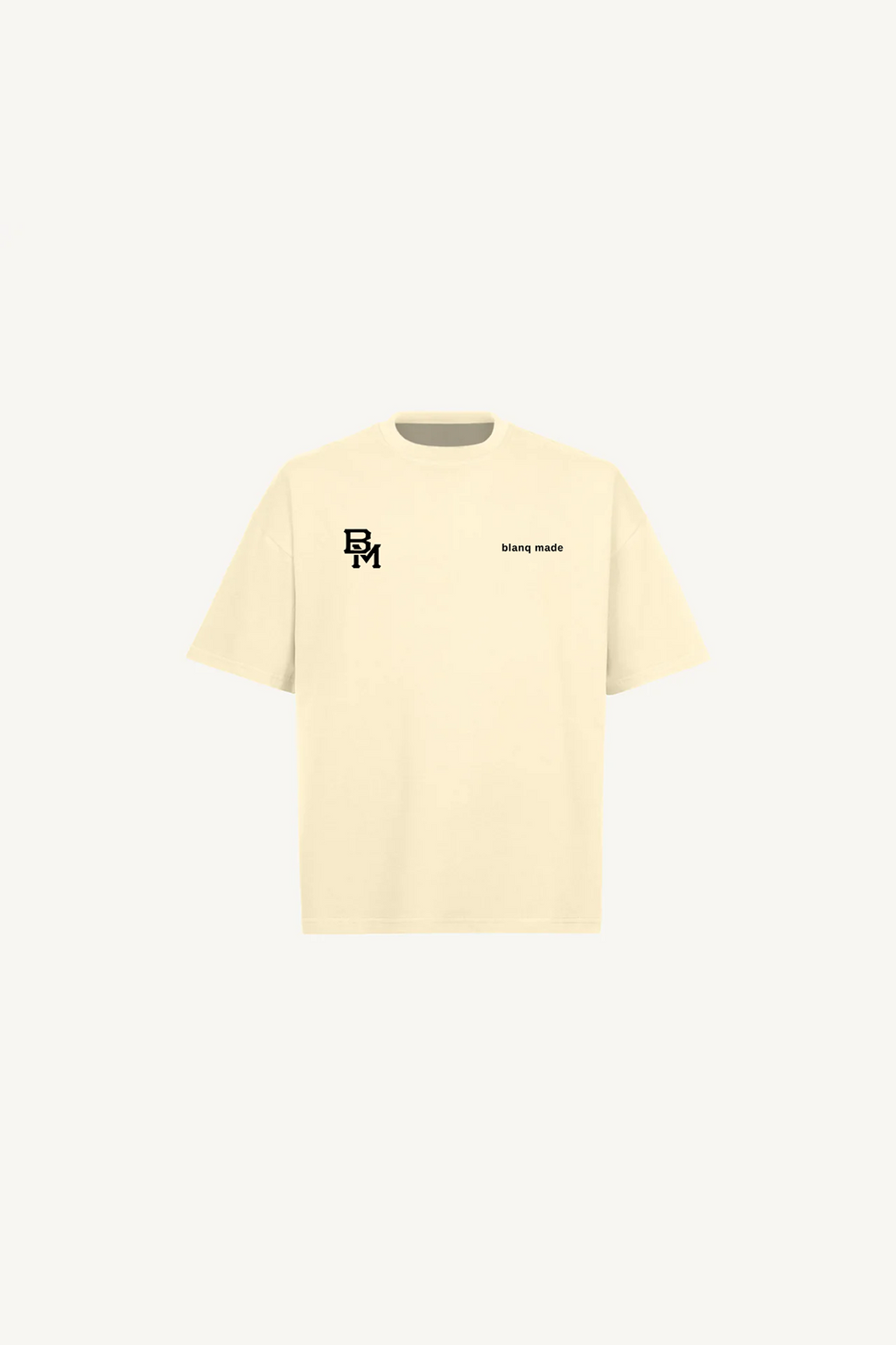 Boxy T-Shirt Cream
