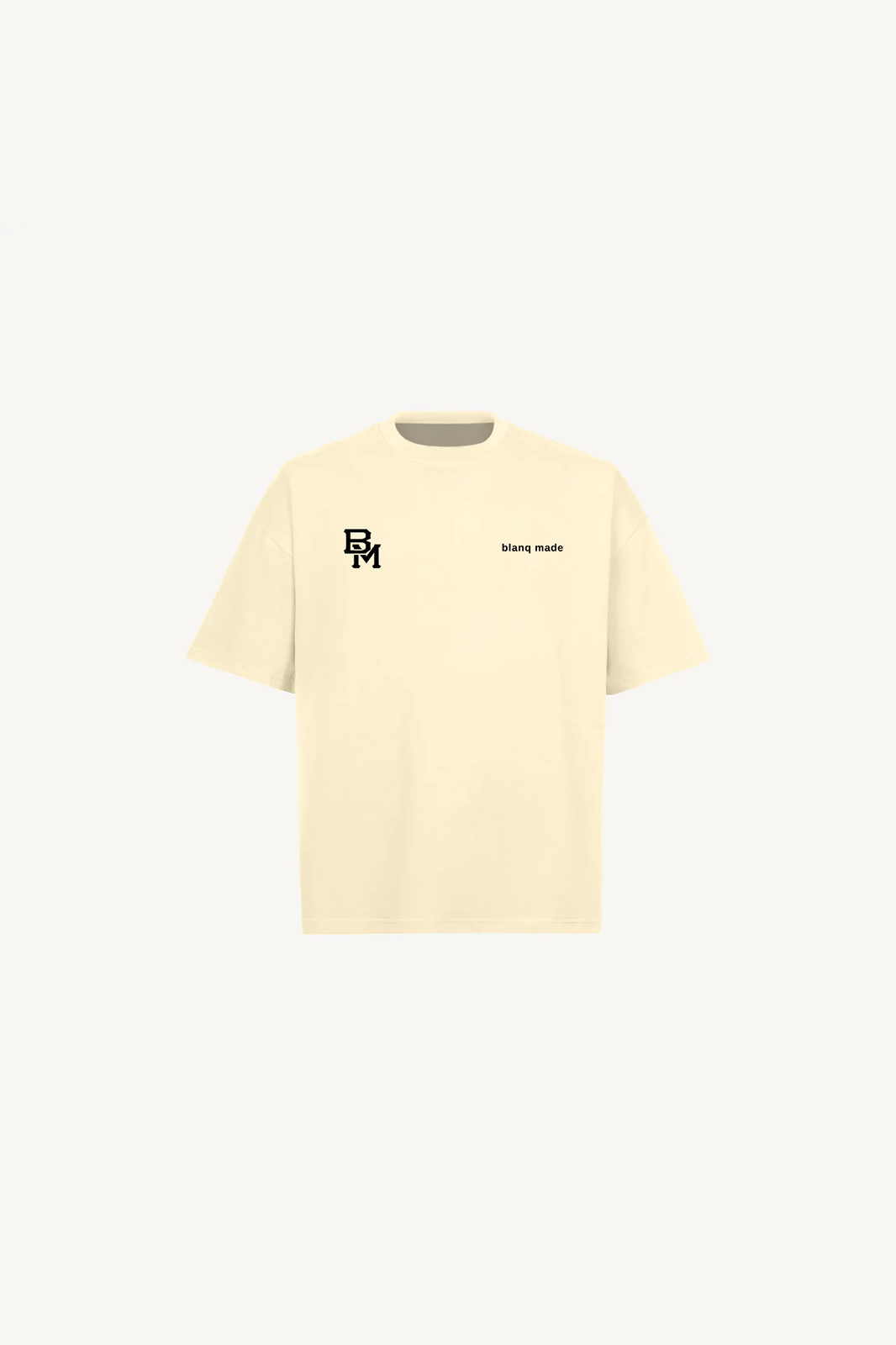 Boxy T-Shirt Cream
