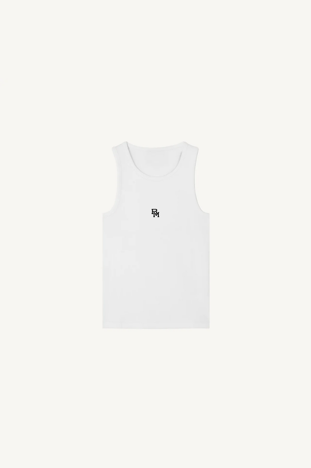 Monogram Tank White